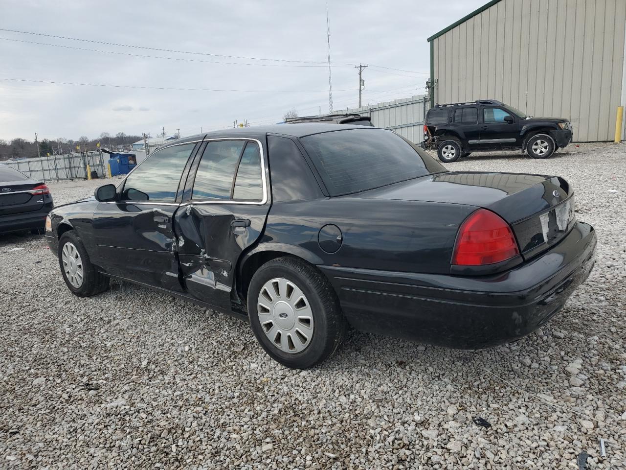 2008 Ford Crown Victoria VIN 2FAHP71V48X120890 Copart auction photo, side damage thumbnail 2