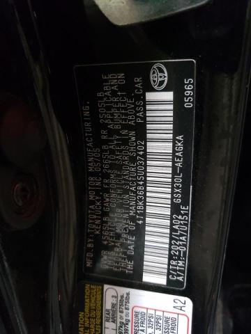 2005 Toyota Avalon VIN 4T1BK36B45U037402 Copart auction photo, front end / rear end damage thumbnail 12