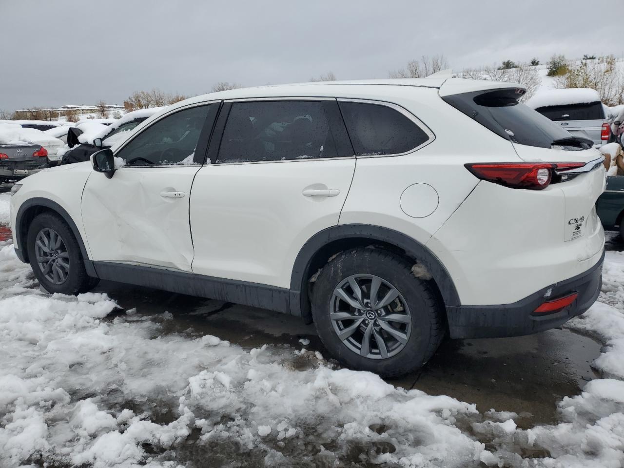 2021 Mazda CX-9 VIN JM3TCBCY4M0501360 Copart auction photo, side damage thumbnail 2