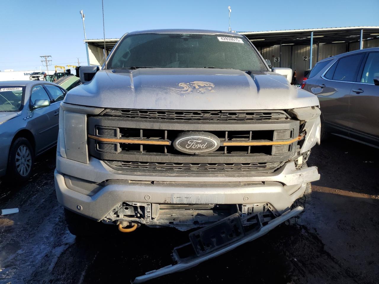 2021 Ford F-150 VIN 1FTEW1E86MFD01268 Copart auction photo, front end damage thumbnail 5