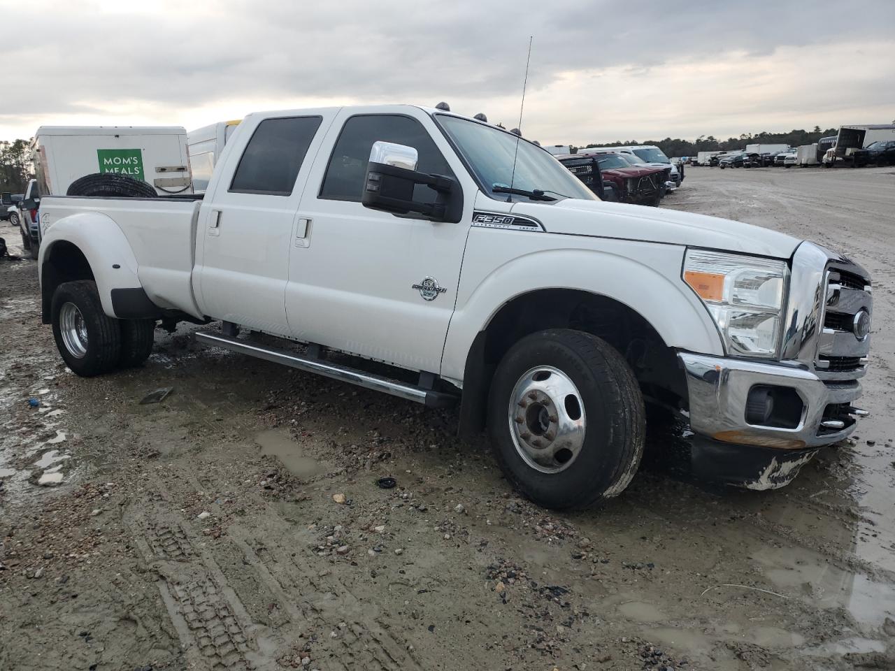 2016 Ford F350 VIN 1FT8W3DT2GEB90758 Copart auction photo, rear end / all over damage thumbnail 4