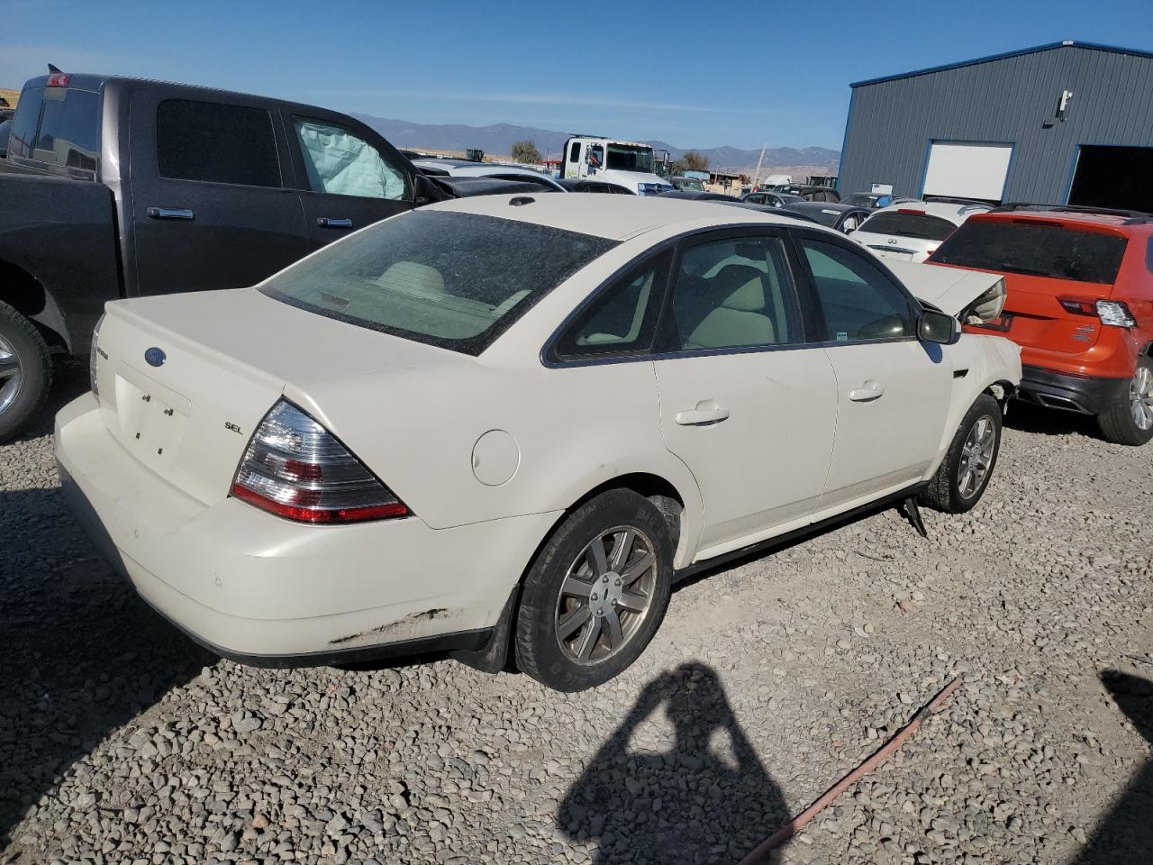 2009 Ford Taurus VIN 1FAHP24W19G104371 Copart auction photo, front end damage thumbnail 3