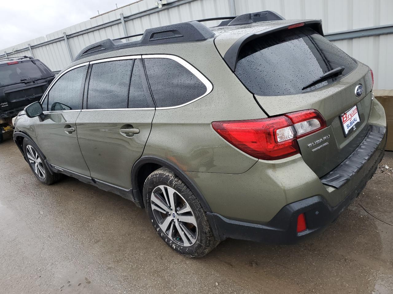 2018 Subaru Outback VIN 4S4BSANC7J3393809 Copart auction photo, front end damage thumbnail 2