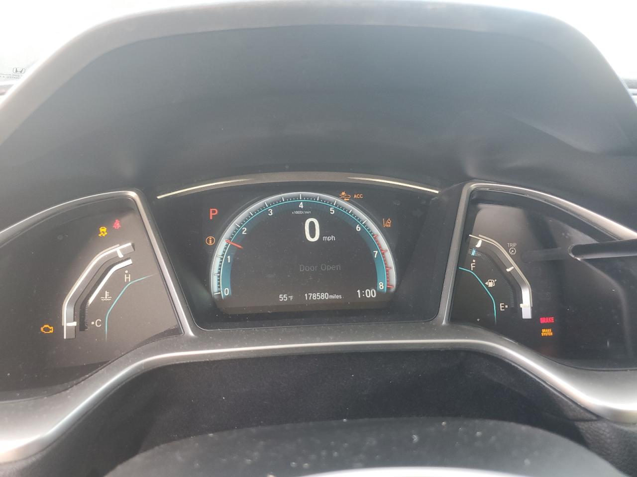2016 Honda Civic VIN 19XFC1F95GE028536 Copart auction photo, front end / minor dent/scratches damage thumbnail 9