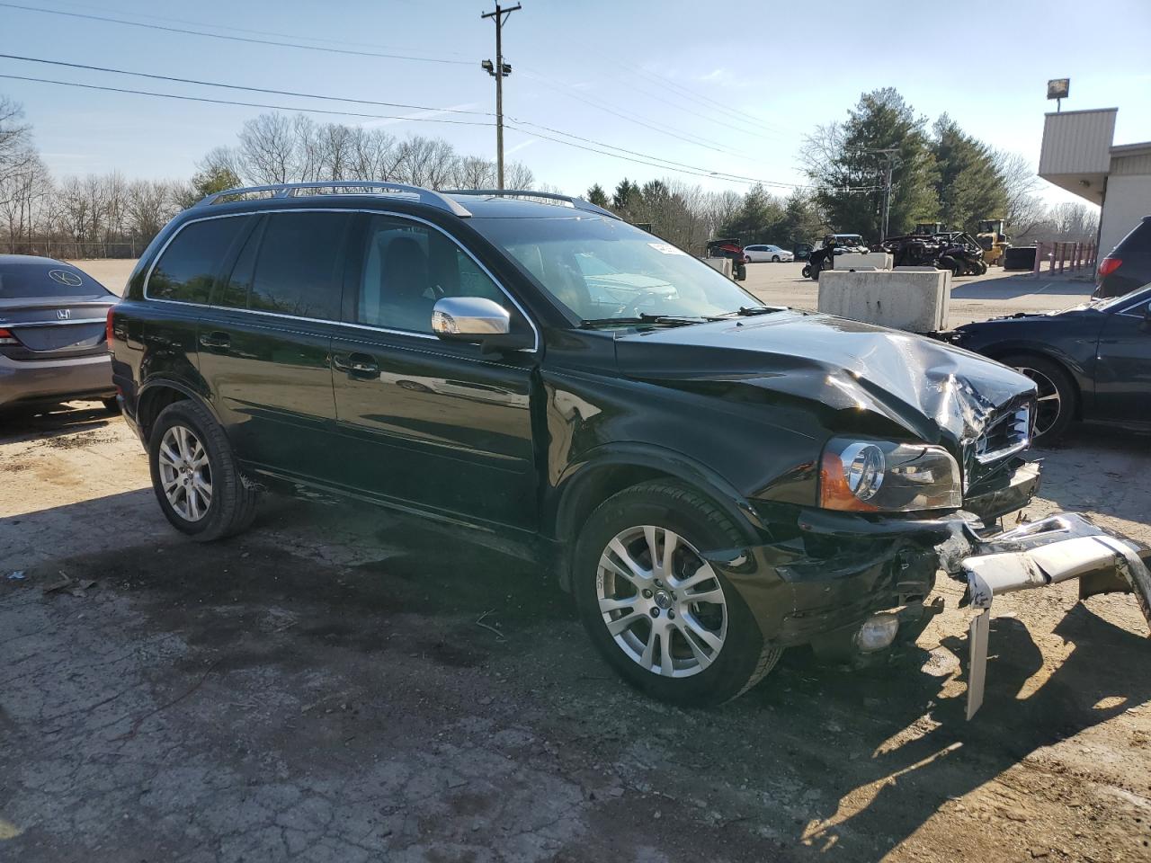 2013 Volvo XC90 VIN YV4952CZ0D1642973 Copart auction photo, front end / frame damage damage thumbnail 4