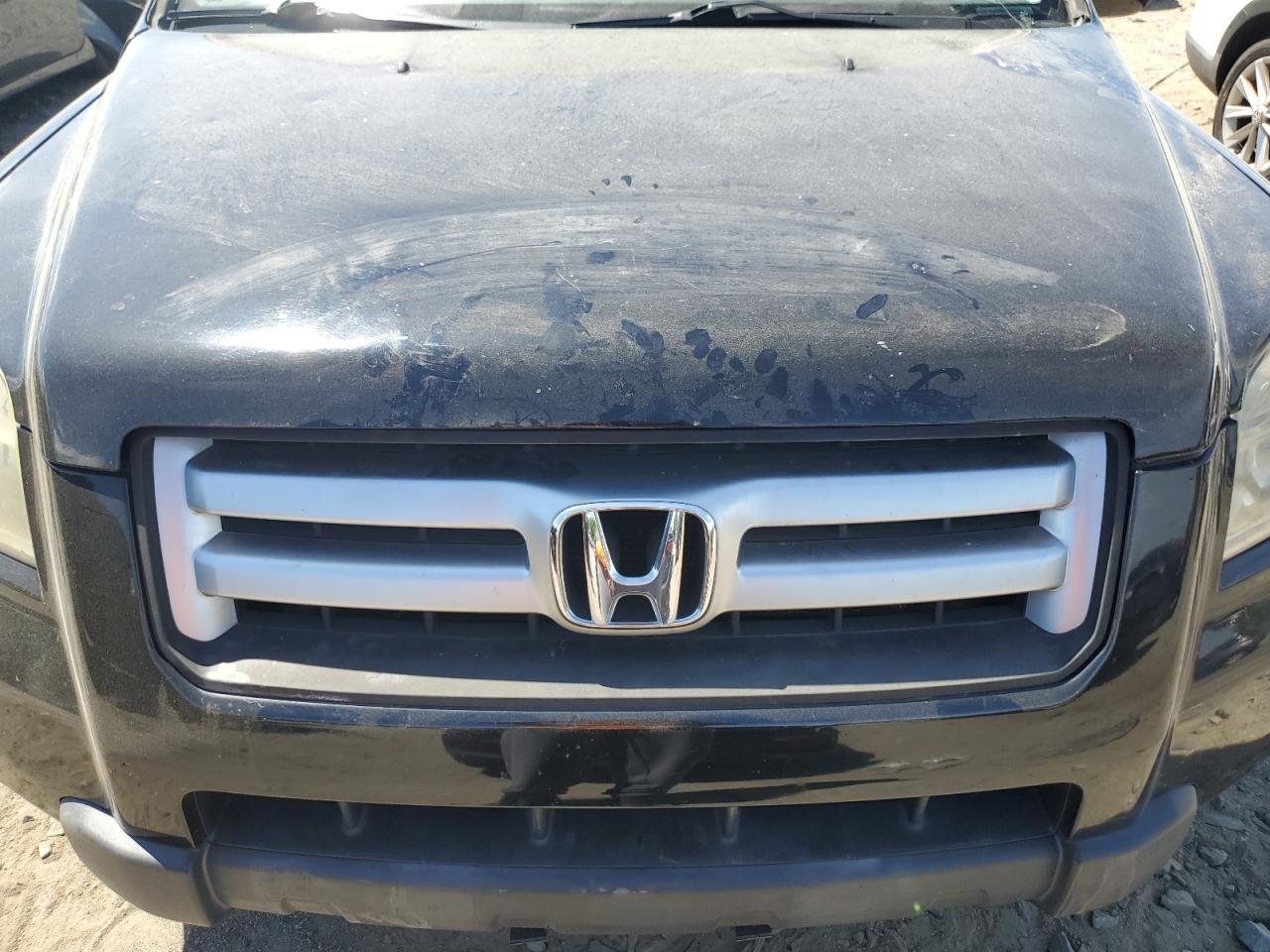 2006 Honda Pilot VIN 2HKYF18706H553056 Copart auction photo, side / front end damage thumbnail 12