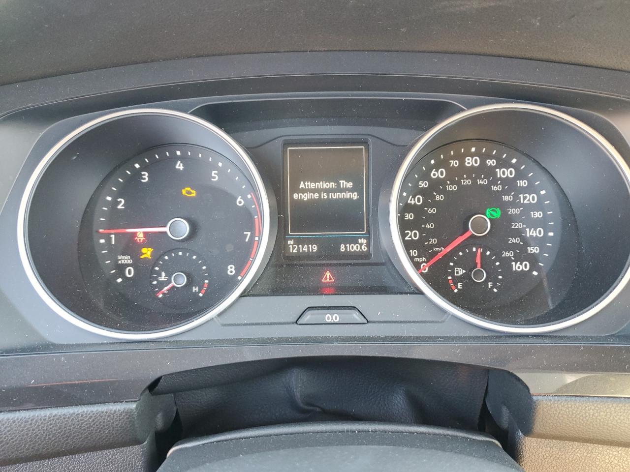 2019 Volkswagen Tiguan VIN 3VV3B7AX7KM145467 Copart auction photo, front end damage thumbnail 9