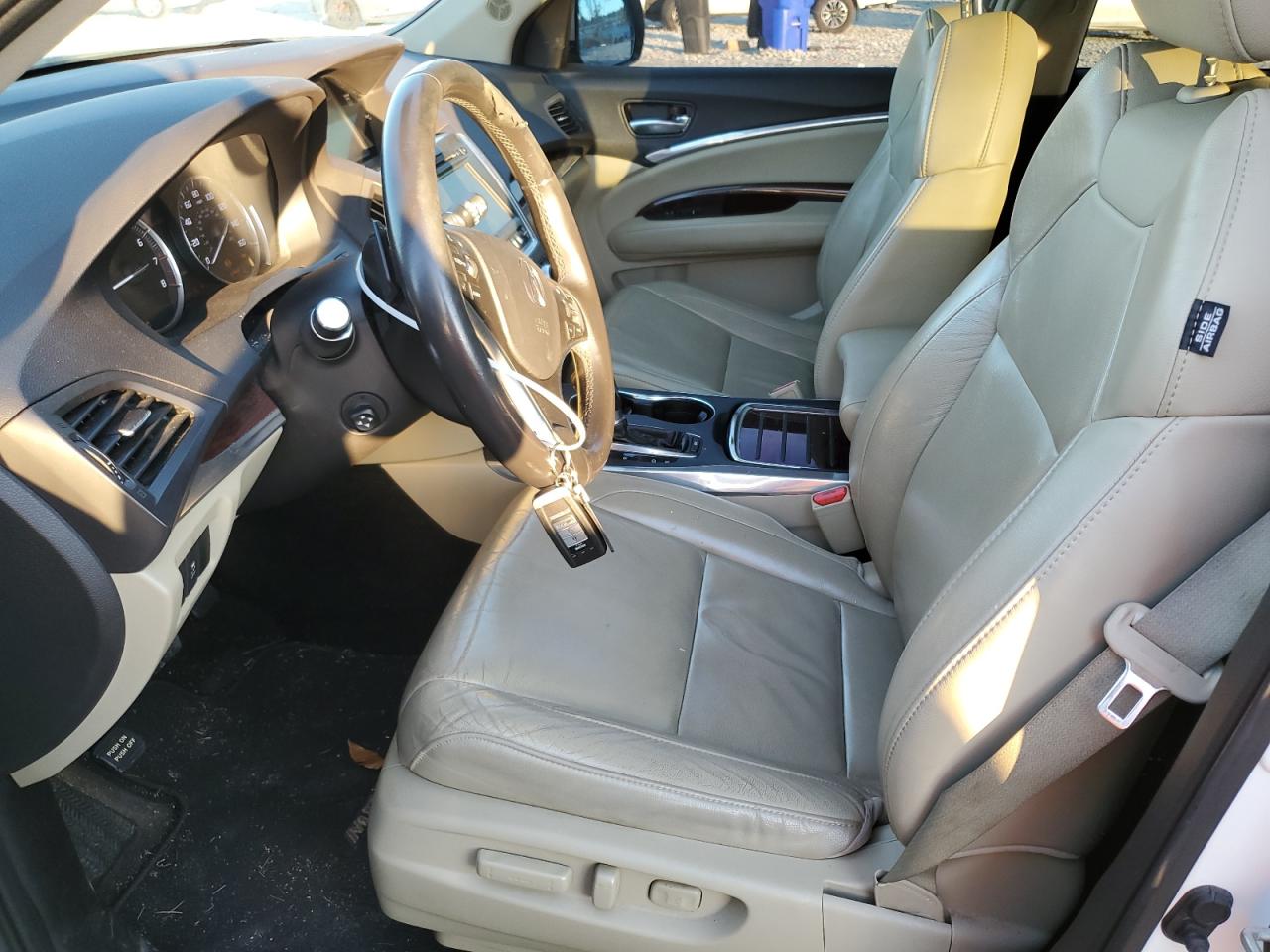2015 Acura MDX VIN 5FRYD3H48FB007674 Copart auction photo, front end damage thumbnail 7