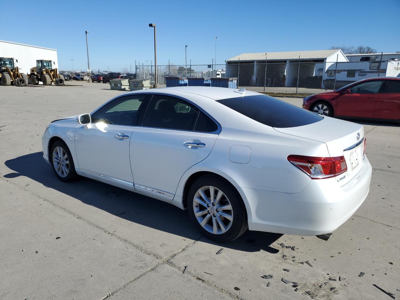2010 Lexus ES VIN JTHBK1EG9A2362069 Copart auction photo, undercarriage / front end damage thumbnail 2