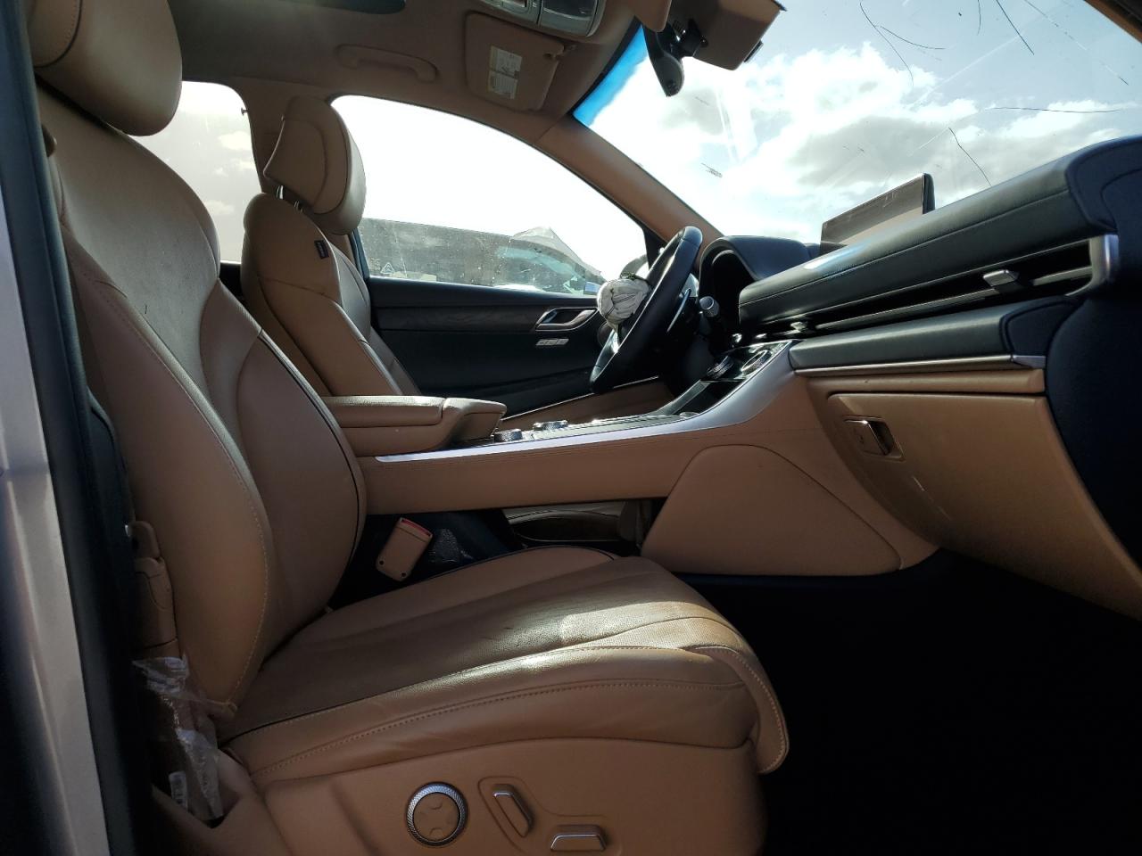 2022 Genesis Gv80 VIN KMUHBDSB0NU091349 Copart auction photo, front end damage thumbnail 7