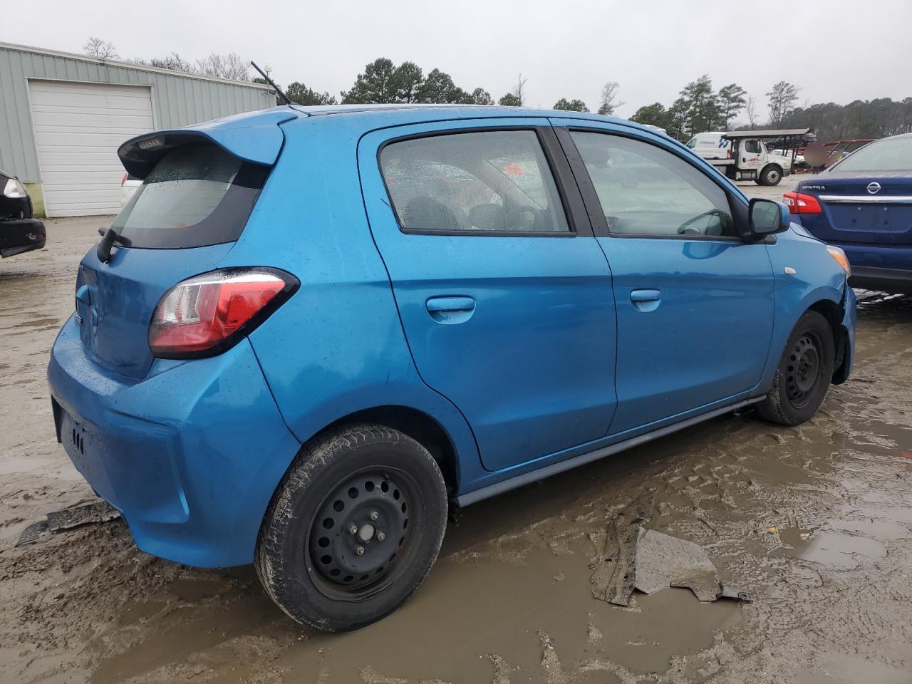 2021 Mitsubishi Mirage VIN ML32AUHJ1MH002537 Copart auction photo, biohazard/chemical / front end damage thumbnail 3