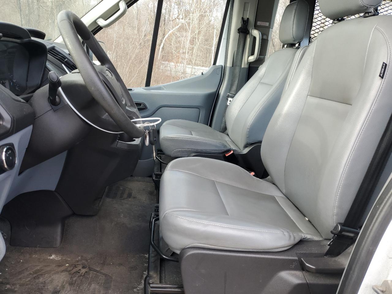 2015 Ford Transit VIN 1FDZX2XM5FKA67810 Copart auction photo, front end / side damage thumbnail 7