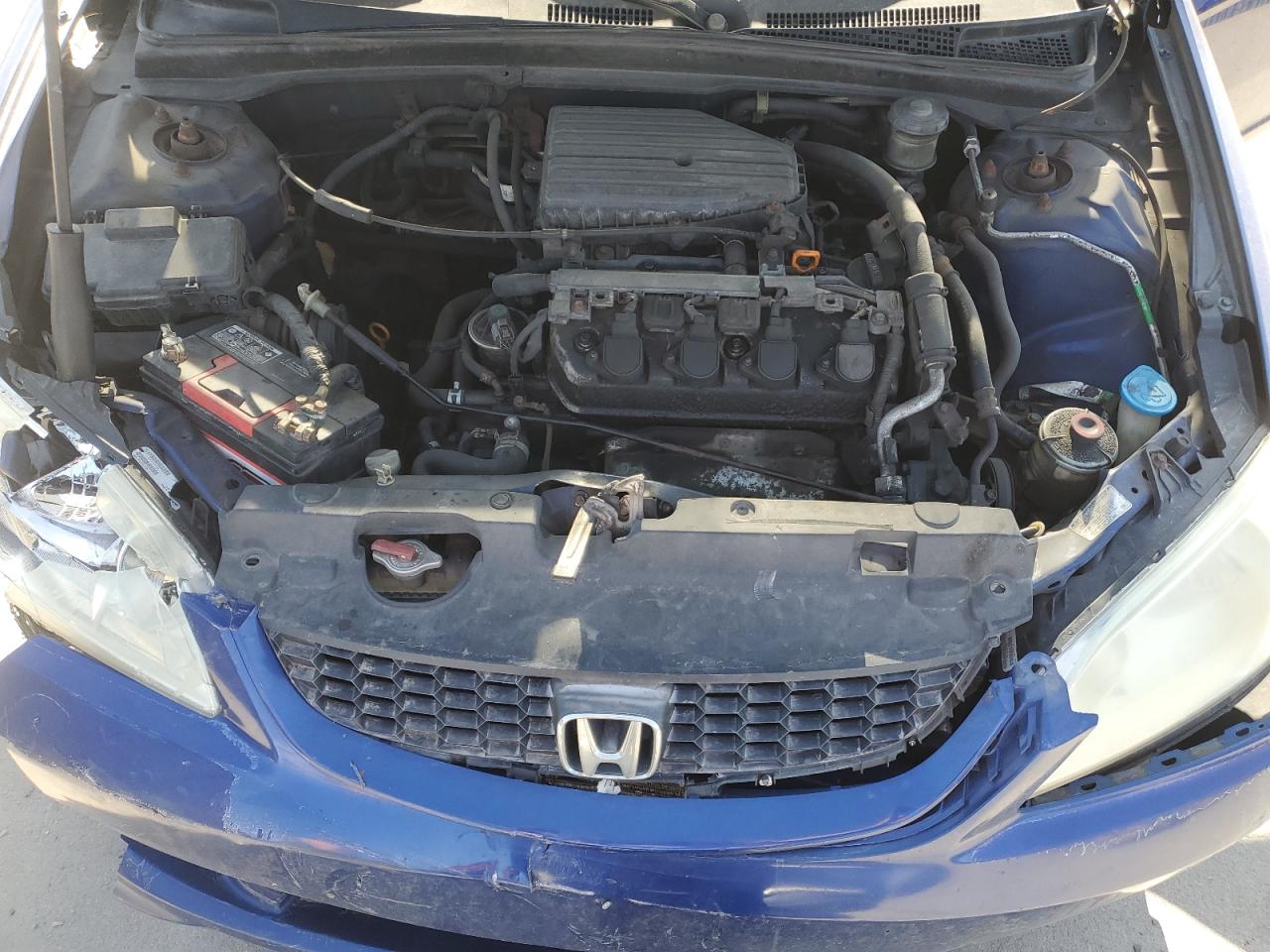 2004 Honda Civic VIN 1HGEM22124L061139 Copart auction photo, front end damage thumbnail 11