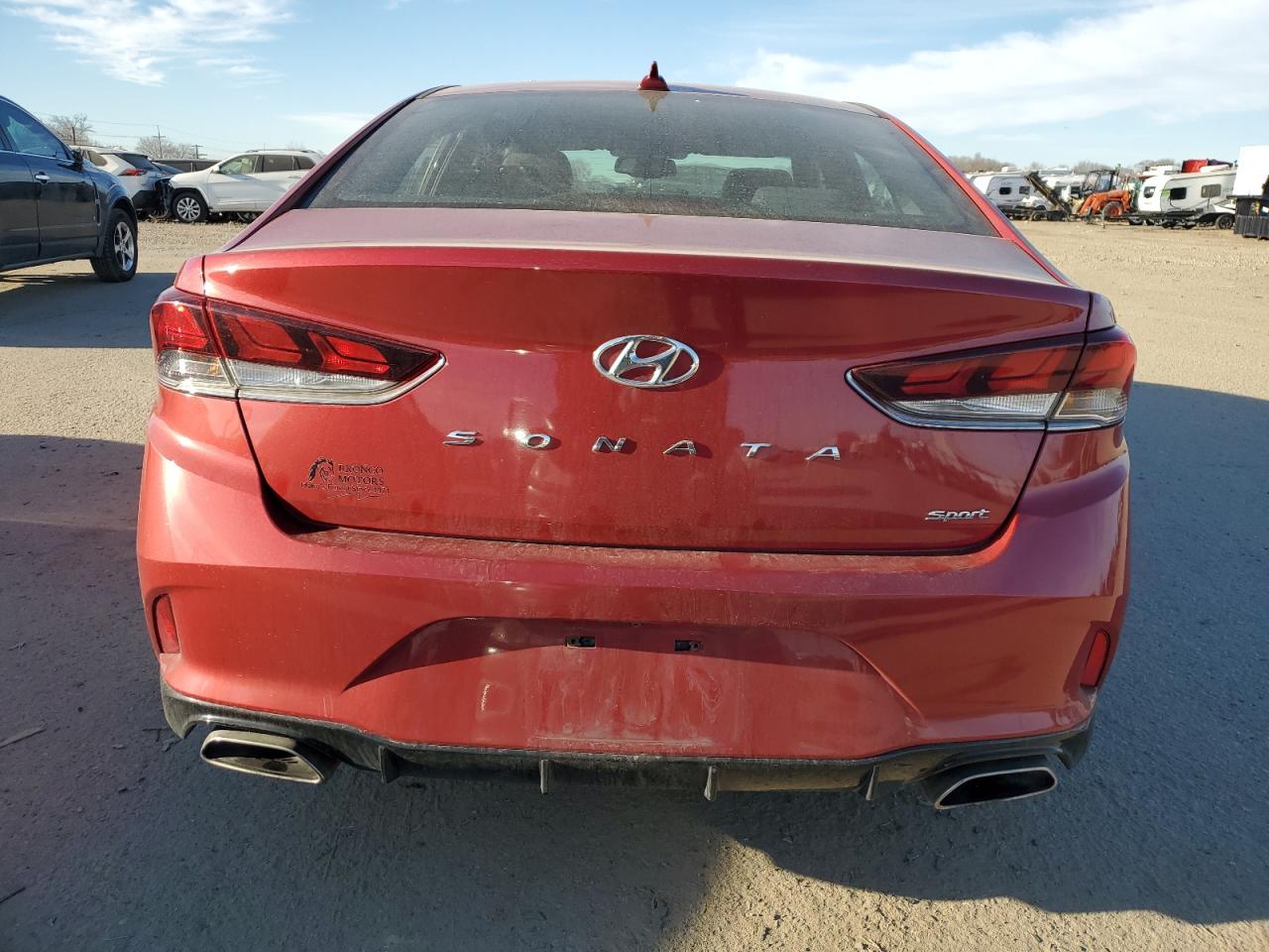 2018 Hyundai Sonata VIN 5NPE34AF0JH621170 Copart auction photo, front end damage thumbnail 6