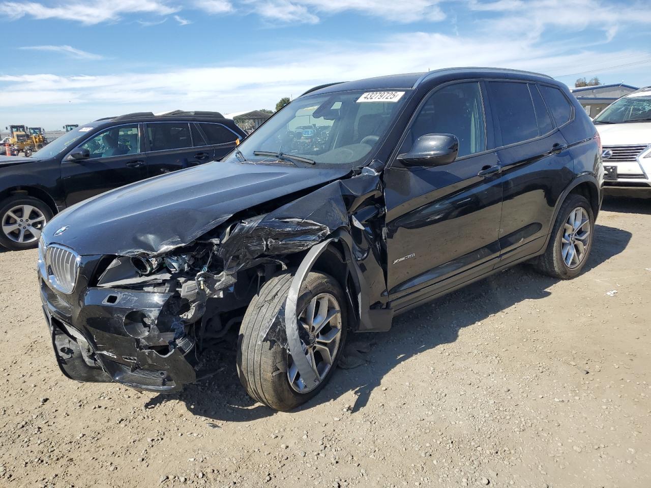 2011 BMW X3 VIN 5UXWX7C59BL731385
