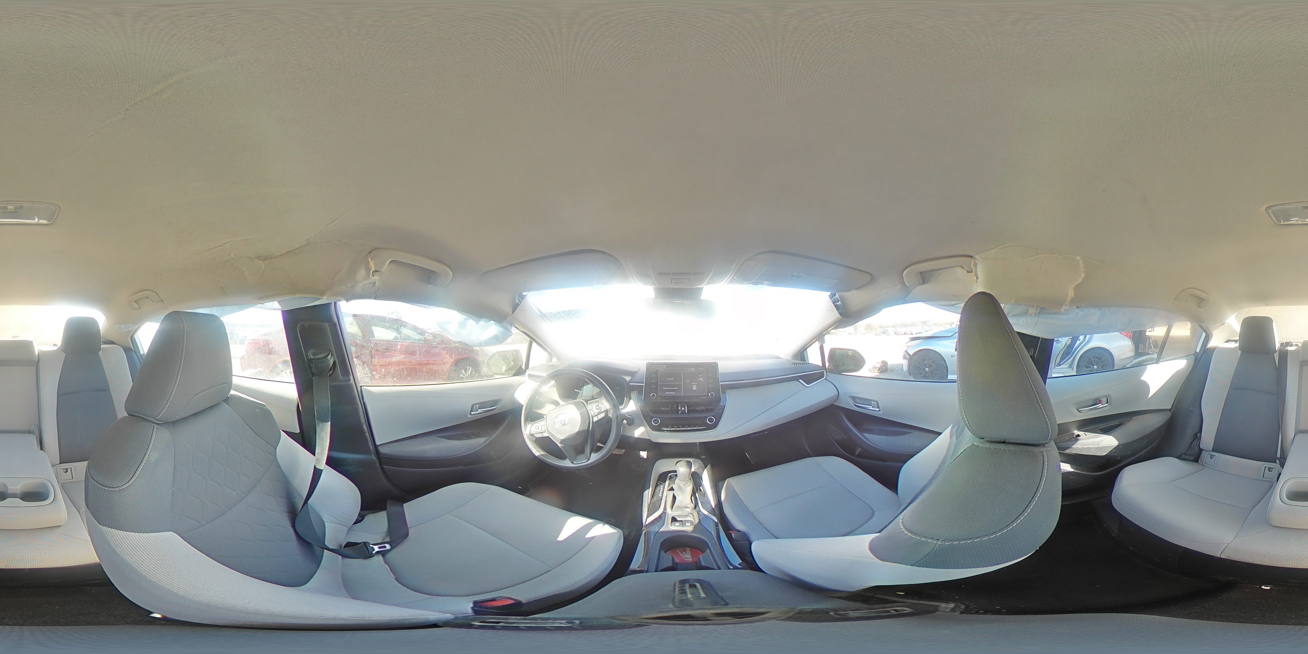 2021 Toyota Corolla VIN JTDEAMDE8MJ025700 Copart auction photo, front end damage thumbnail 14