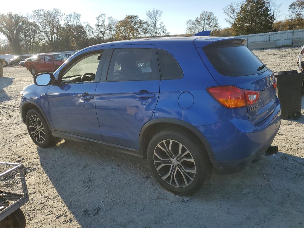 2017 Mitsubishi Outlander VIN JA4AR3AW0HZ023410 Copart auction photo, front end / side damage thumbnail 2