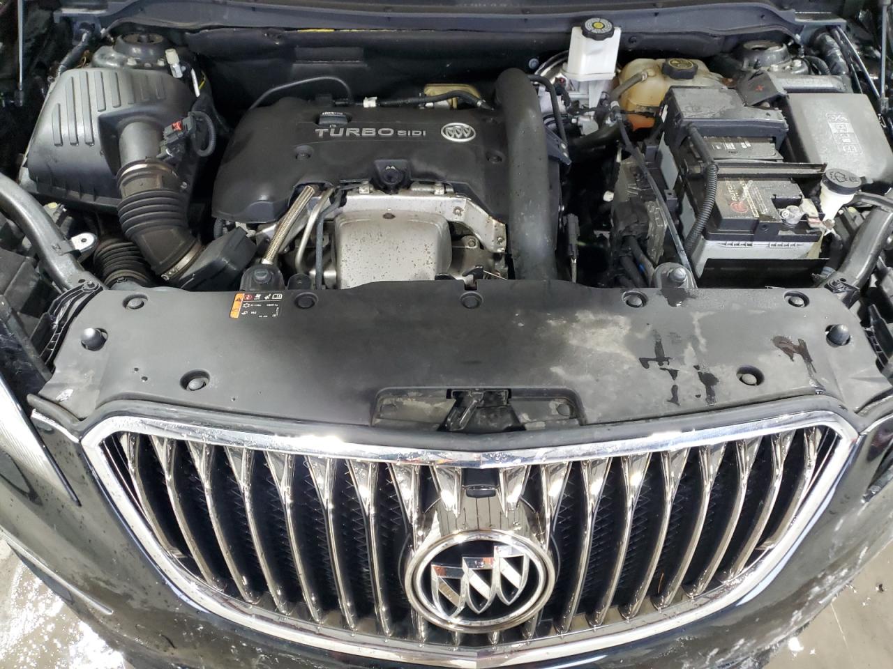 2016 Buick Envision VIN LRBFXESX4GD169808 Copart auction photo, front end / side damage thumbnail 12