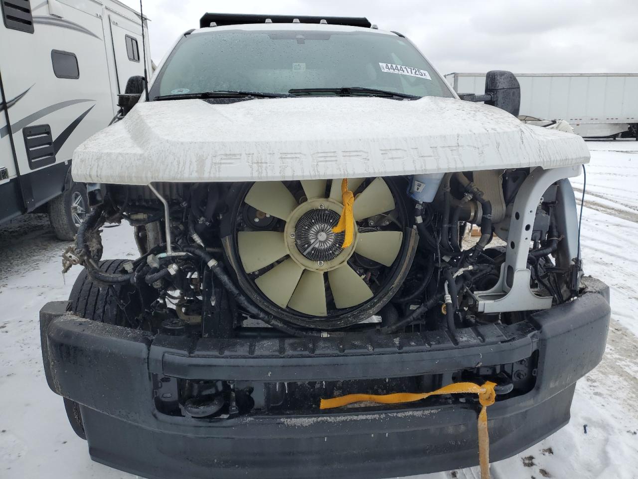 2022 Ford F450 VIN 1FD0W4GT8NEE35506 Copart auction photo, front end / rear end damage thumbnail 5