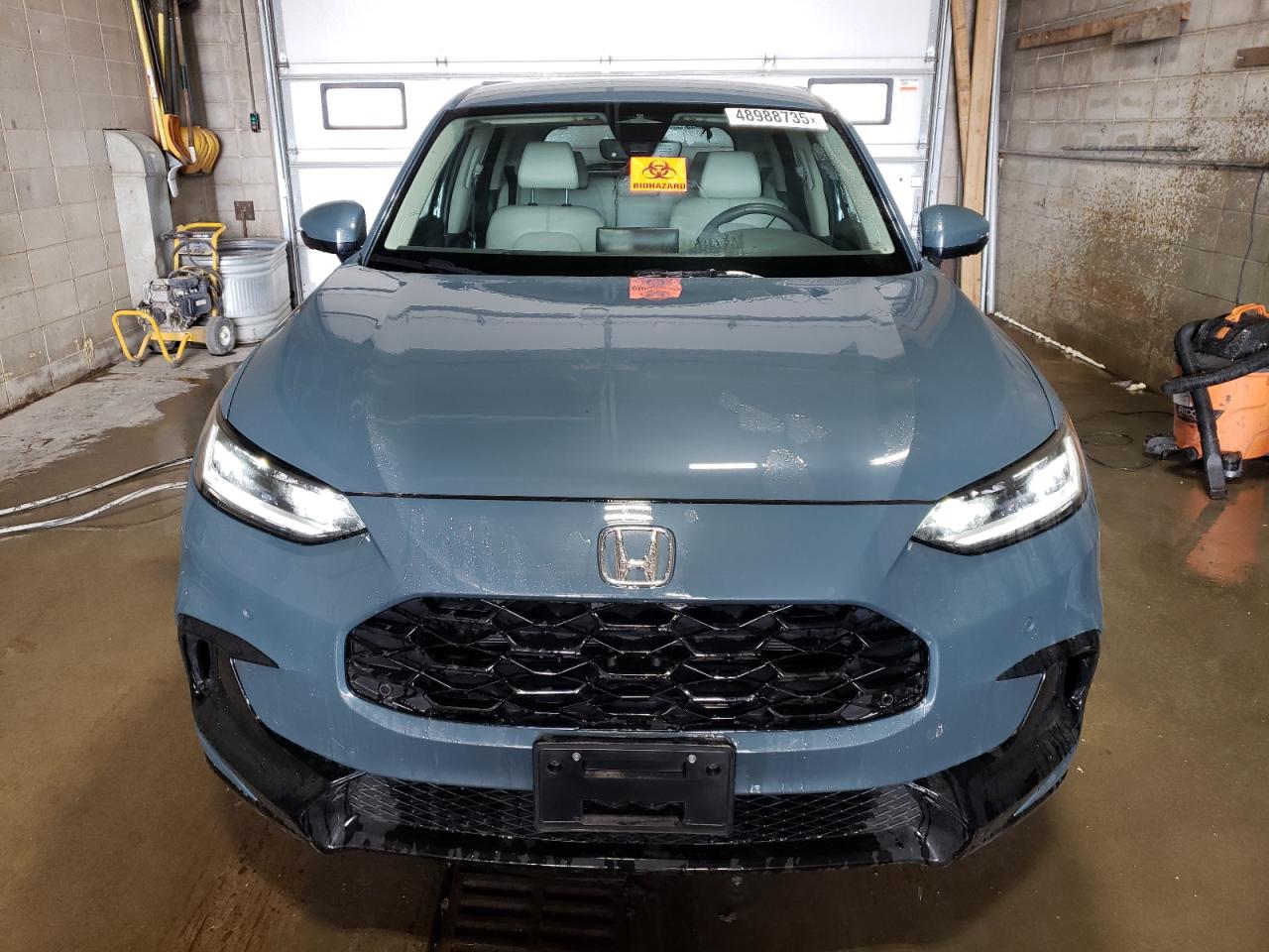 2024 Honda HR-V VIN 3CZRZ2H70RM739044 Copart auction photo, vandalism damage thumbnail 5