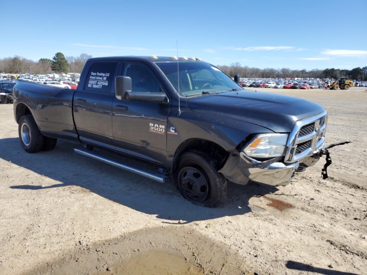 2016 RAM 3500 VIN 3C63RRGL0GG139842 Copart auction photo, front end / rear end damage thumbnail 4