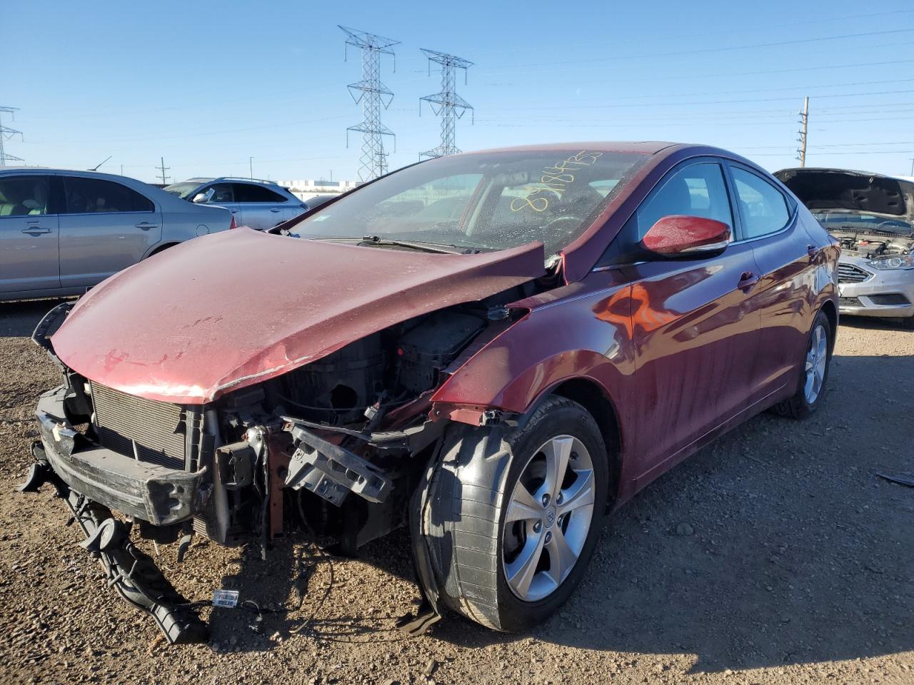 2016 Hyundai Elantra VIN 5NPDH4AE2GH783976