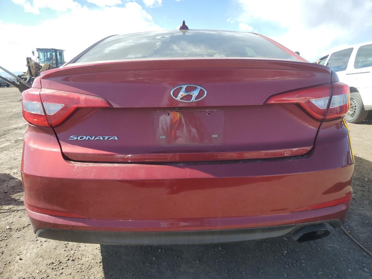 2016 Hyundai Sonata VIN 5NPE24AF6GH385717 Copart auction photo, side / front end damage thumbnail 6