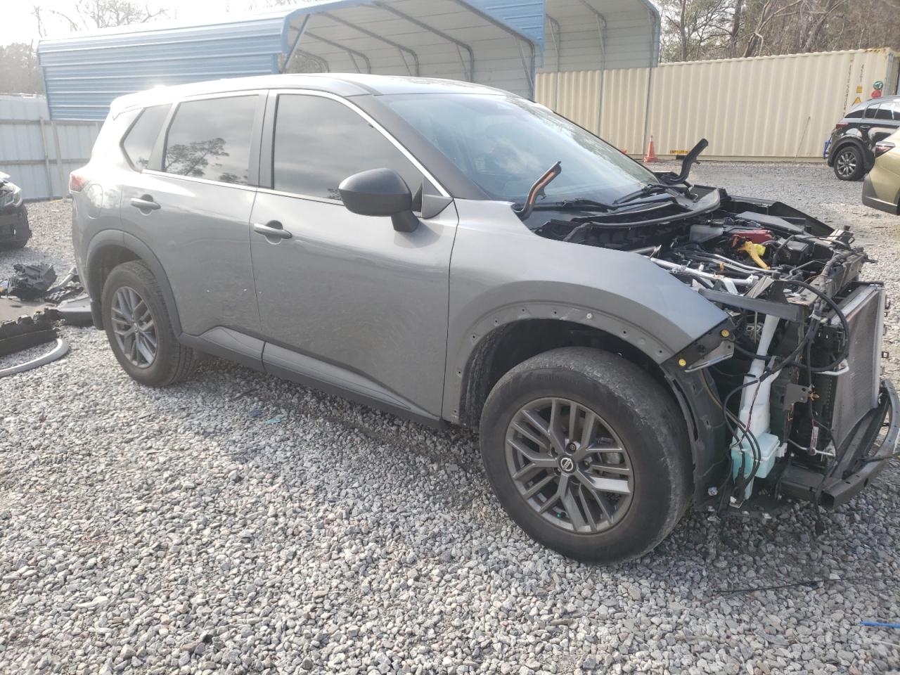 2021 Nissan Rogue VIN 5N1AT3ABXMC837870 Copart auction photo, front end damage thumbnail 4