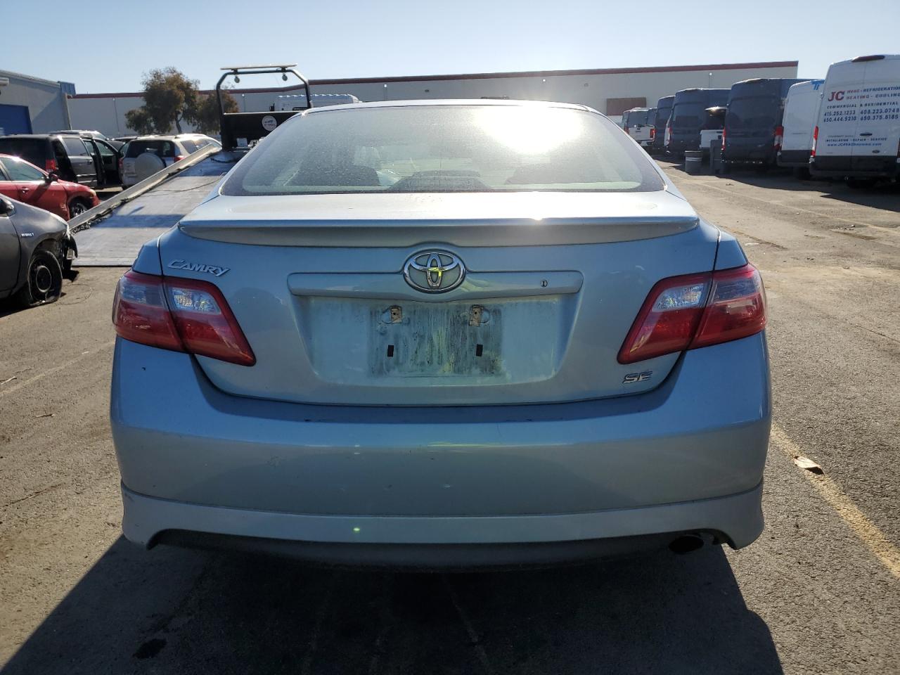 2009 Toyota Camry VIN 4T1BE46K69U795583 Copart auction photo, front end / side damage thumbnail 6