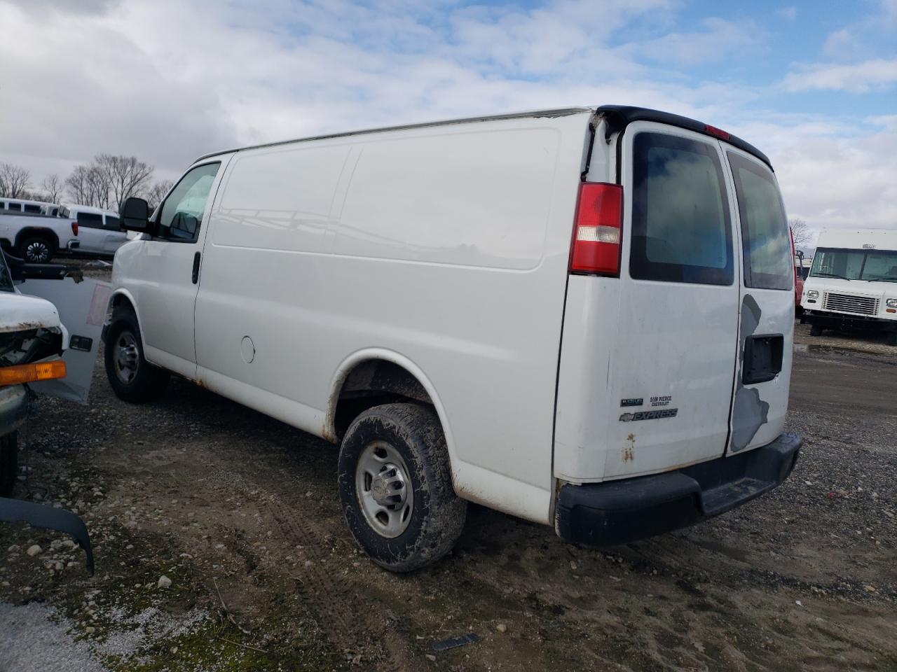 2010 Chevrolet Express VIN 1GCZGFDA1A1129207 Copart auction photo, front end / all over damage thumbnail 2