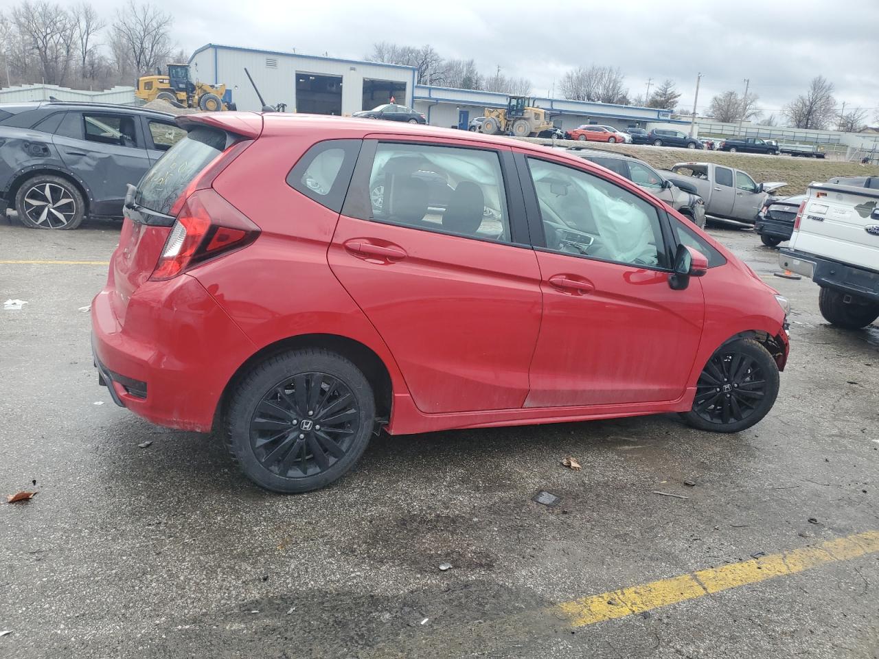 2018 Honda Fit VIN 3HGGK5H60JM732286 Copart auction photo, front end damage thumbnail 3