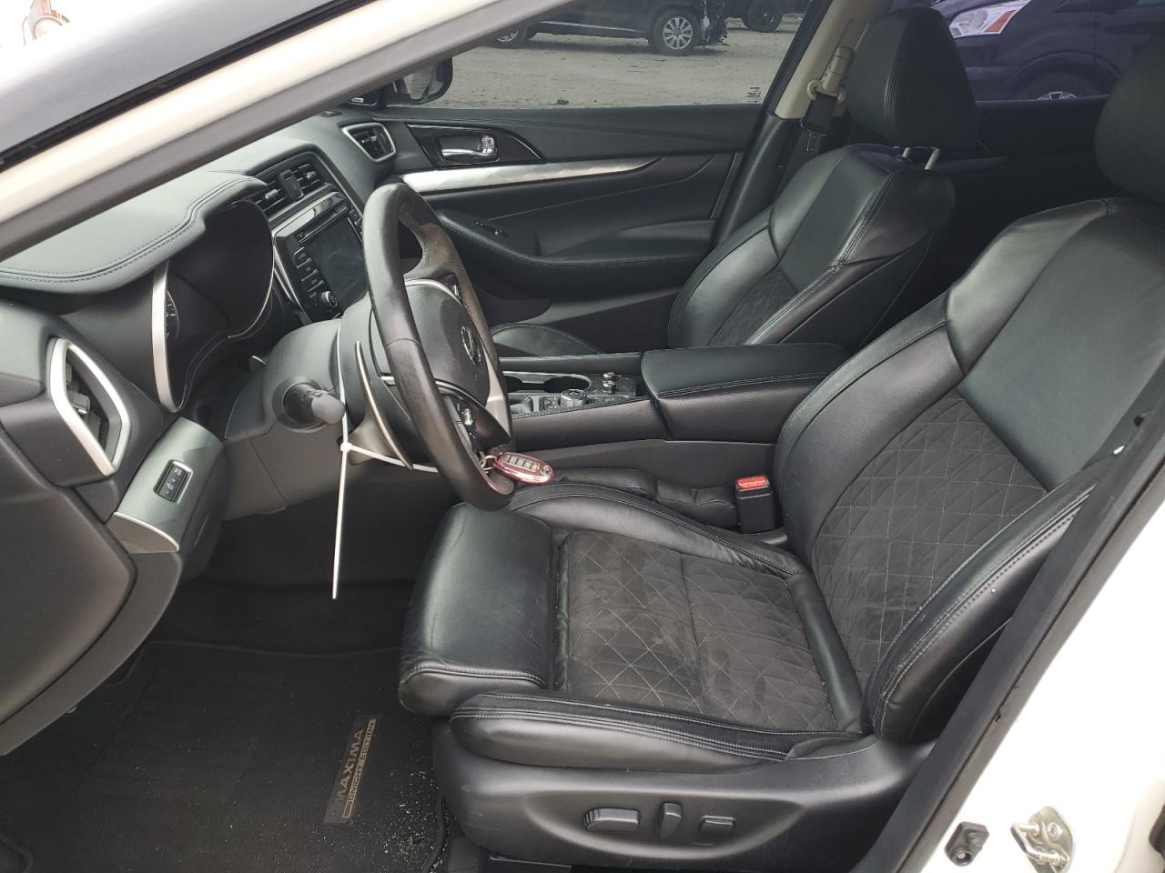2017 Nissan Maxima VIN 1N4AA6AP9HC421599 Copart auction photo, front end / side damage thumbnail 7