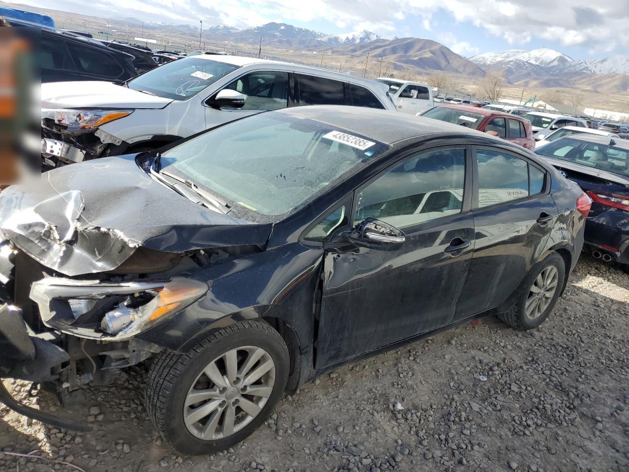 2014 KIA Forte VIN KNAFX4A67E5062342