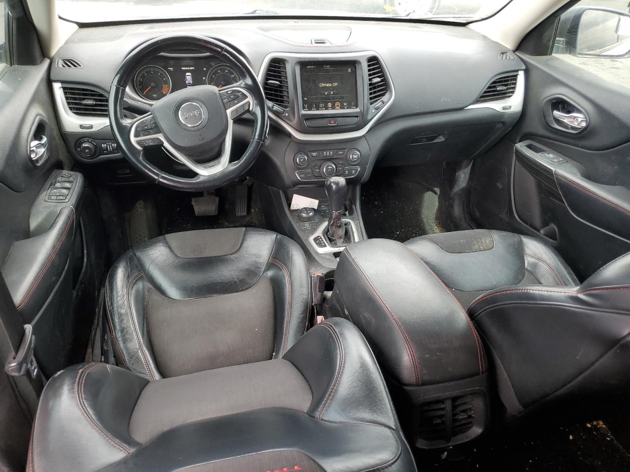 2015 Jeep Cherokee VIN 1C4PJMBS0FW751123 Copart auction photo, front end damage thumbnail 8