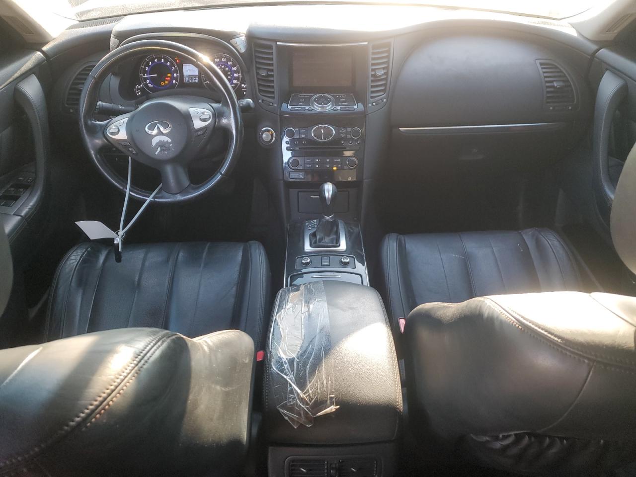 2014 Infiniti QX70 VIN JN8CS1MU0EM452061 Copart auction photo, rear end damage thumbnail 8