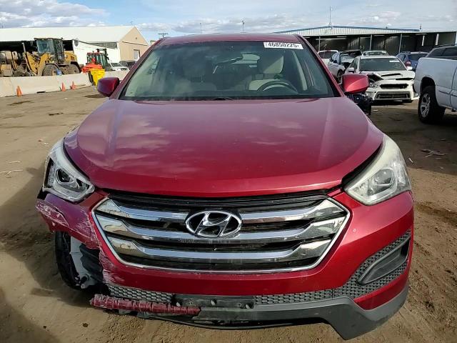 2013 Hyundai Santa Fe VIN 5XYZTDLB5DG104695 Copart auction photo, front end / mechanical damage thumbnail 12