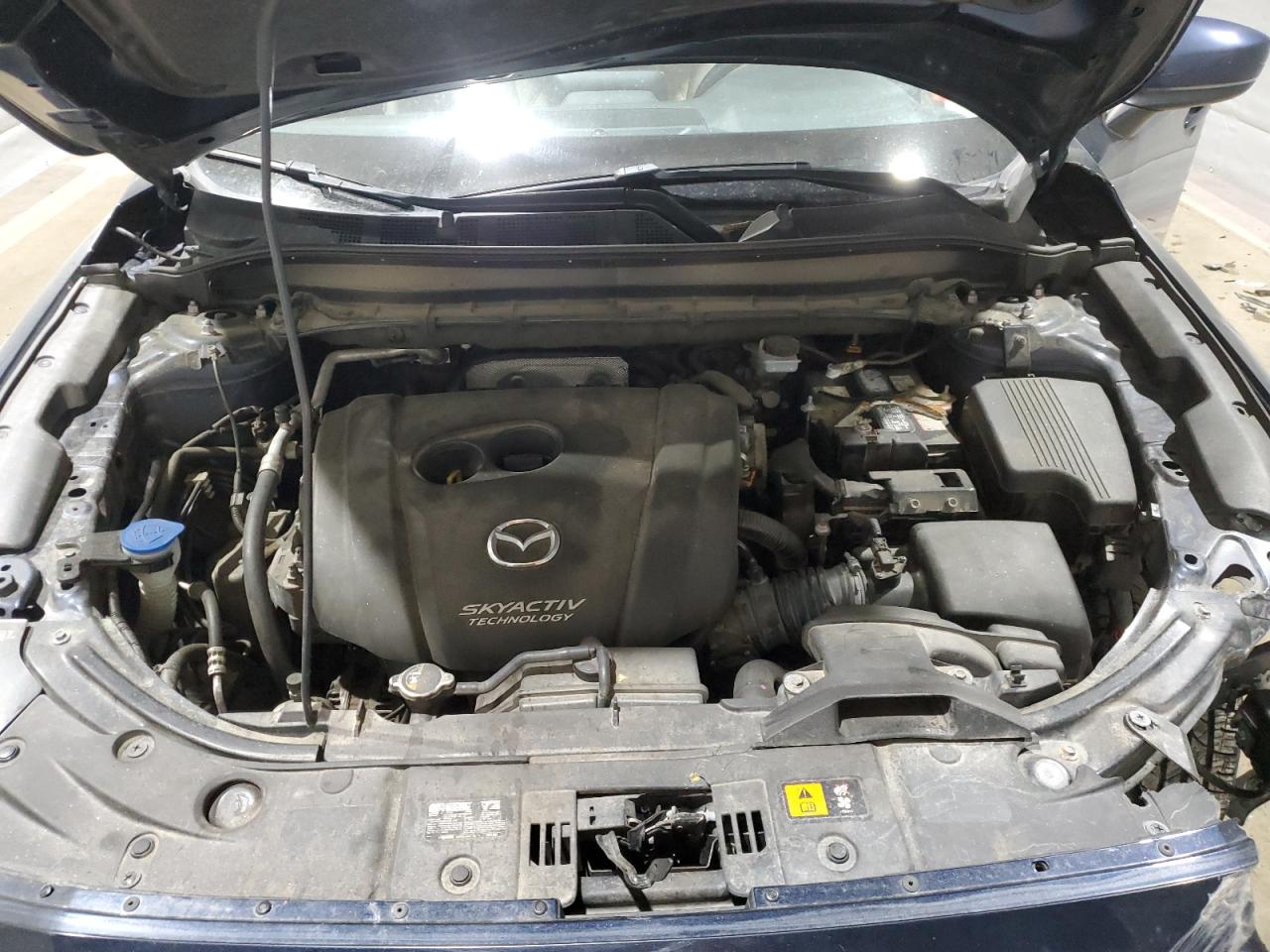 2019 Mazda CX-5 VIN JM3KFBCM9K0693341 Copart auction photo, front end / side damage thumbnail 12