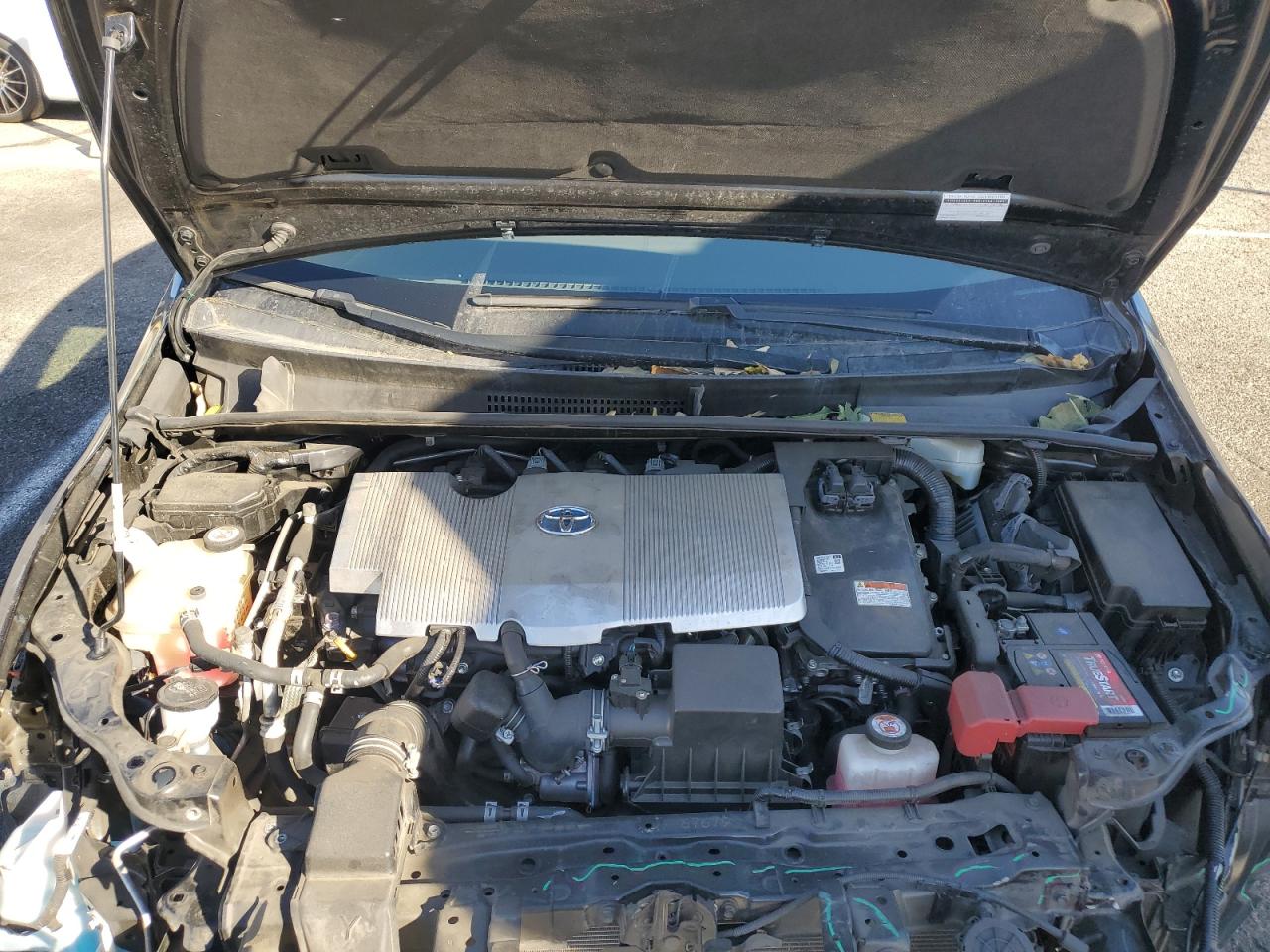 2017 Toyota Prius VIN JTDKBRFU7H3579435 Copart auction photo, front end damage thumbnail 11