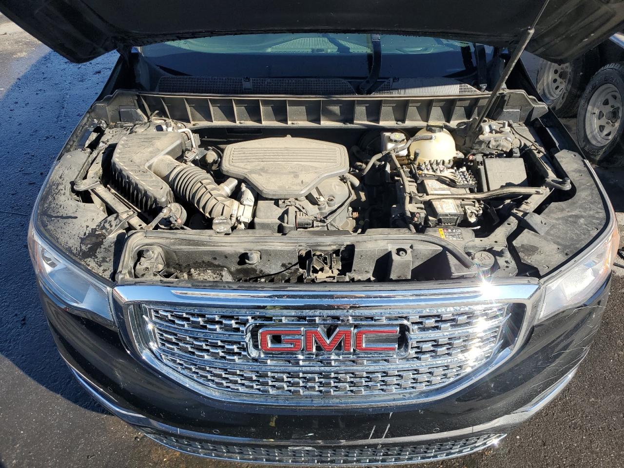 2019 GMC Acadia VIN 1GKKNXLS1KZ276416 Copart auction photo, rear end / front end damage thumbnail 12
