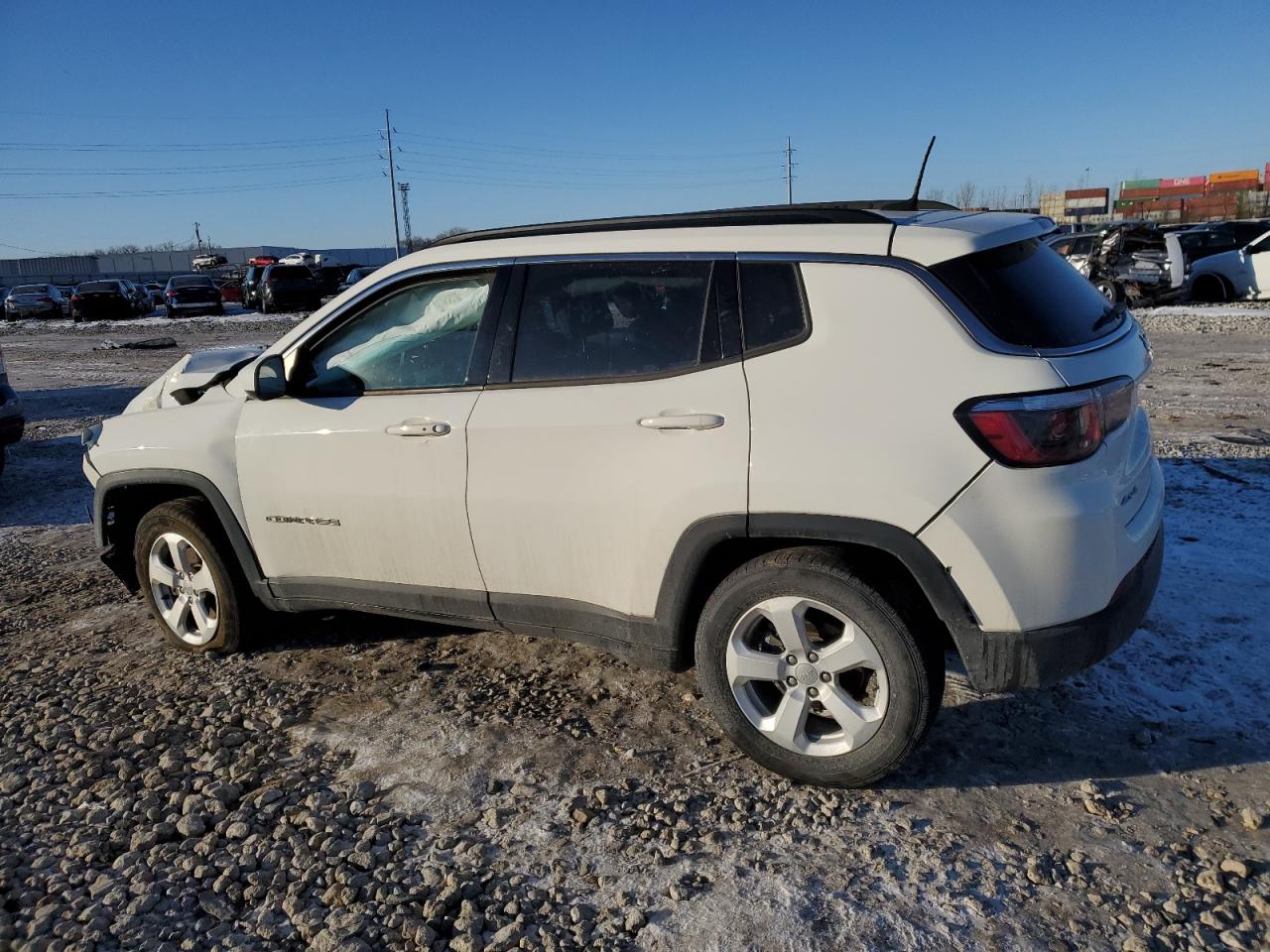 2018 Jeep Compass VIN 3C4NJDBB1JT333515 Copart auction photo, front end damage thumbnail 2