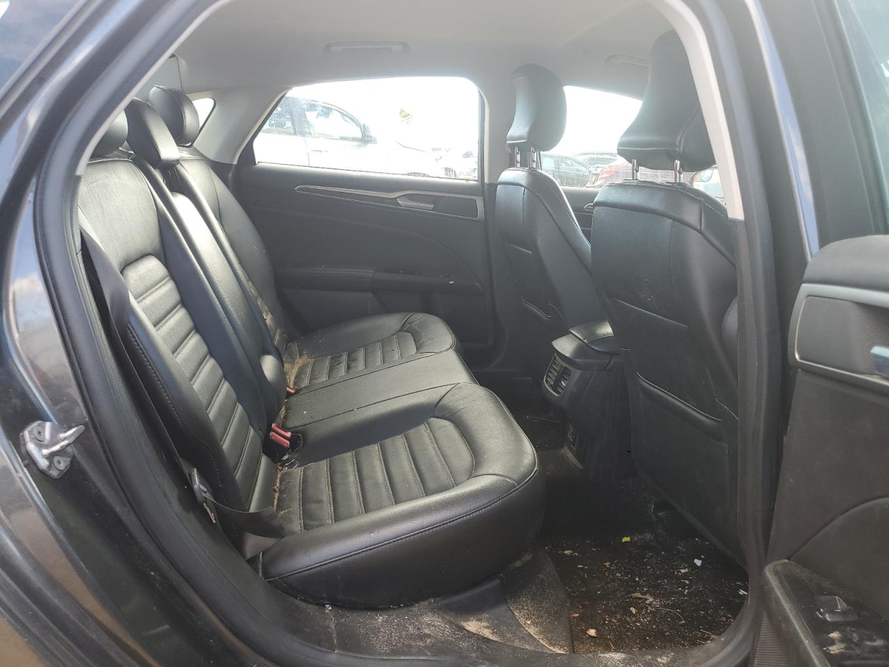2016 Ford Fusion VIN 3FA6P0PU8GR384608 Copart auction photo, rear end damage thumbnail 10