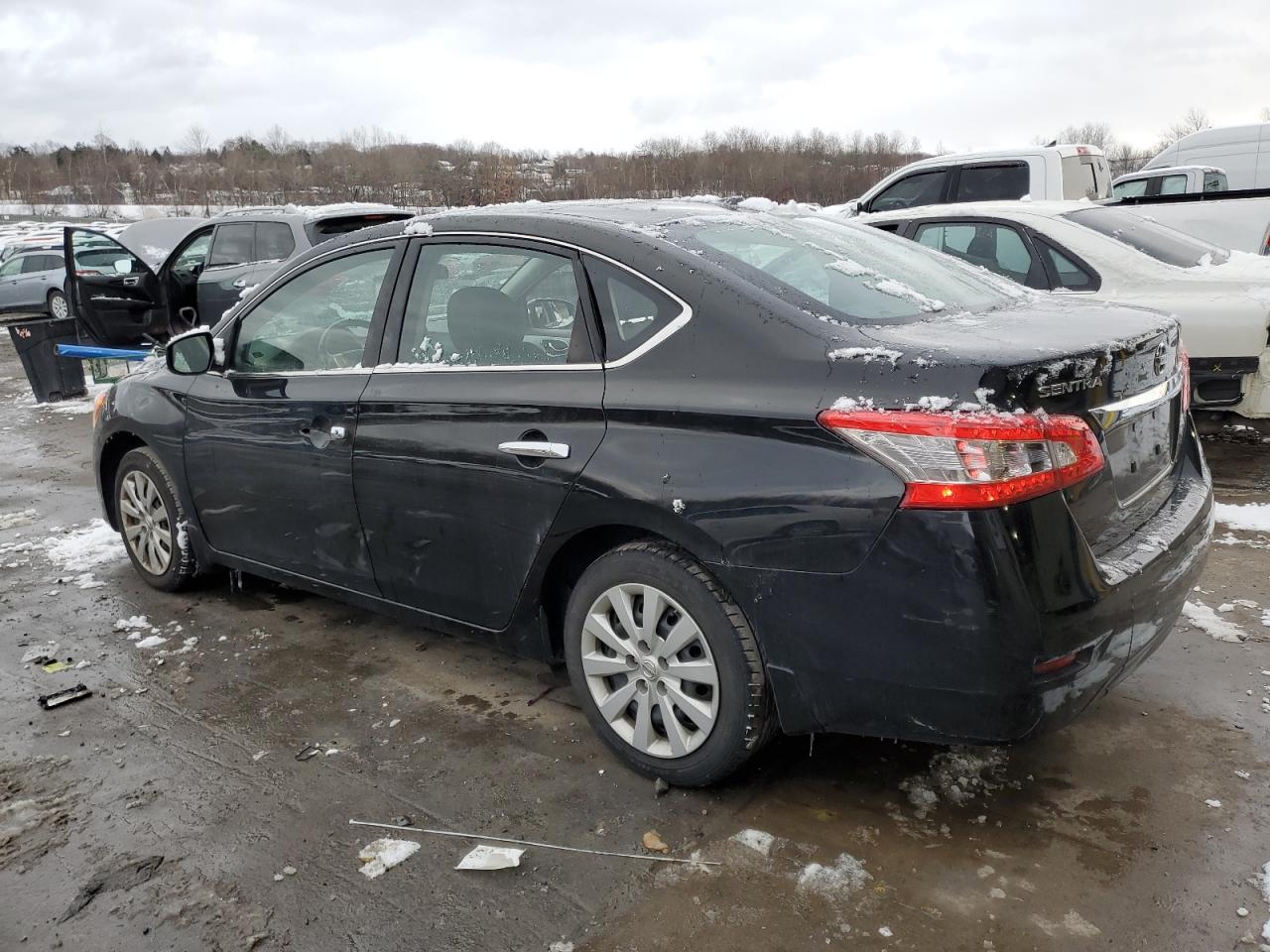 2015 Nissan Sentra VIN 3N1AB7AP5FL693326 Copart auction photo, mechanical / side damage thumbnail 2