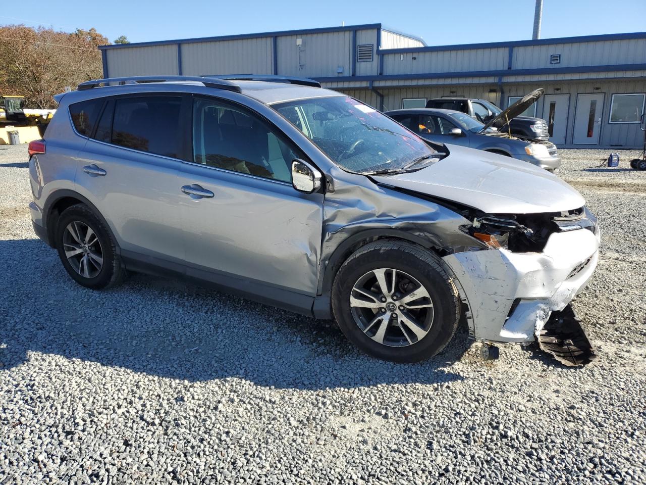 2017 Toyota RAV 4 VIN 2T3WFREV8HW389575 Copart auction photo, all over damage thumbnail 4