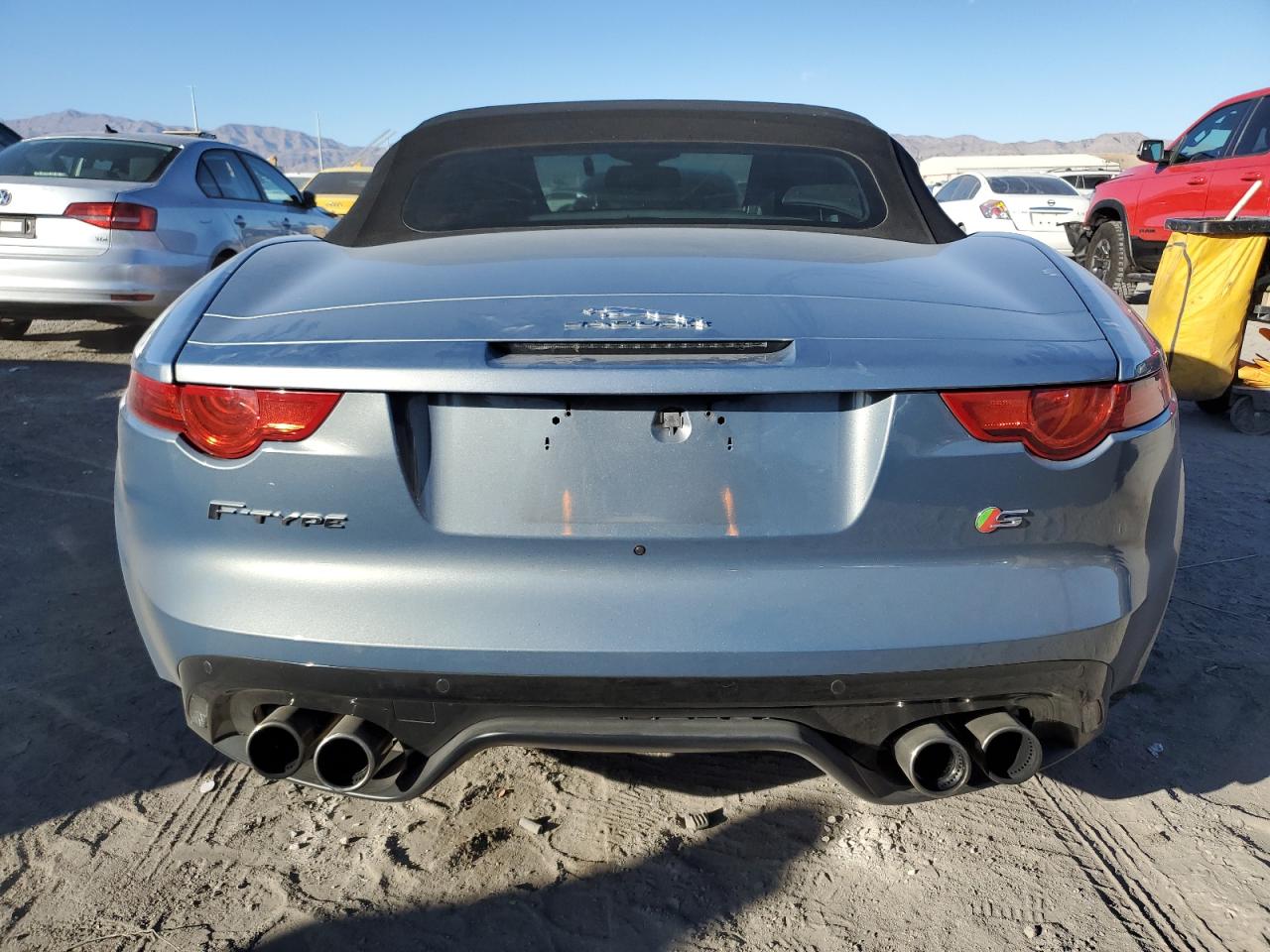 2014 Jaguar F-Type VIN SAJWA6GLXEMK03845 Copart auction photo, front end damage thumbnail 6