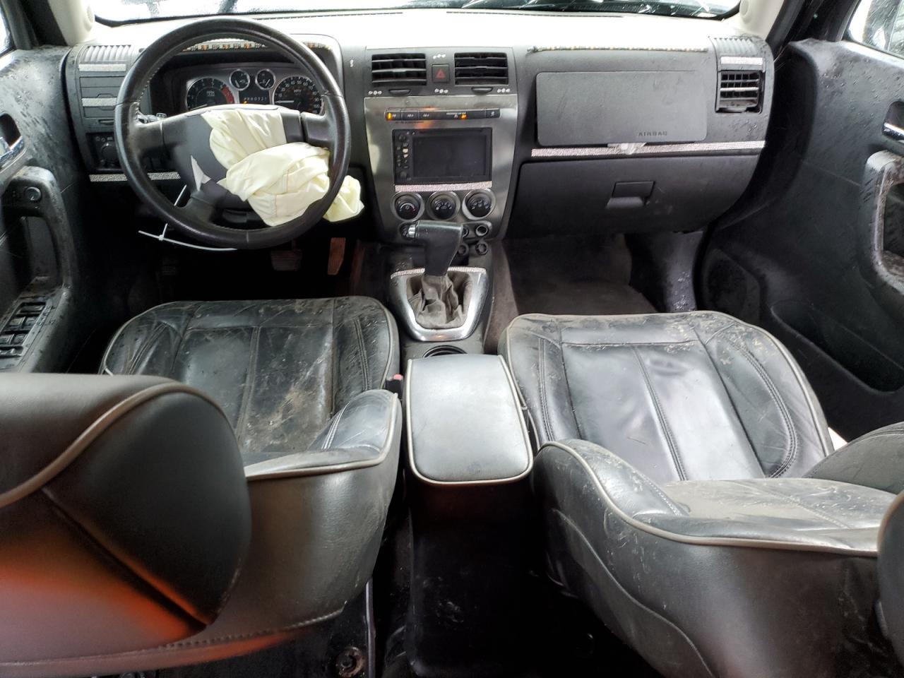 2007 Hummer H3 VIN 5GTDN13E078120322 Copart auction photo, front end / side damage thumbnail 8