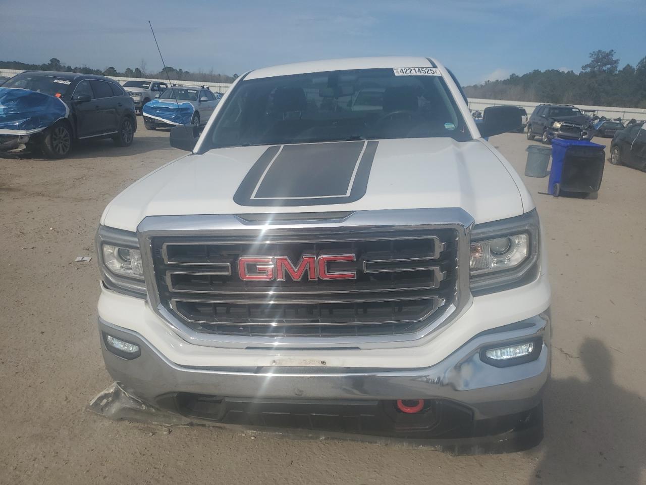 2018 GMC Sierra VIN 1GTN1LEC0JZ902104 Copart auction photo, front end / undercarriage damage thumbnail 5