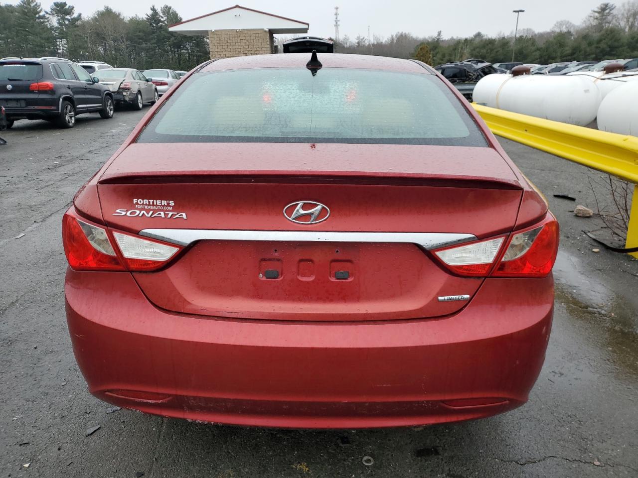2011 Hyundai Sonata VIN 5NPEC4ACXBH040959 Copart auction photo, front end / minor dent/scratches damage thumbnail 6
