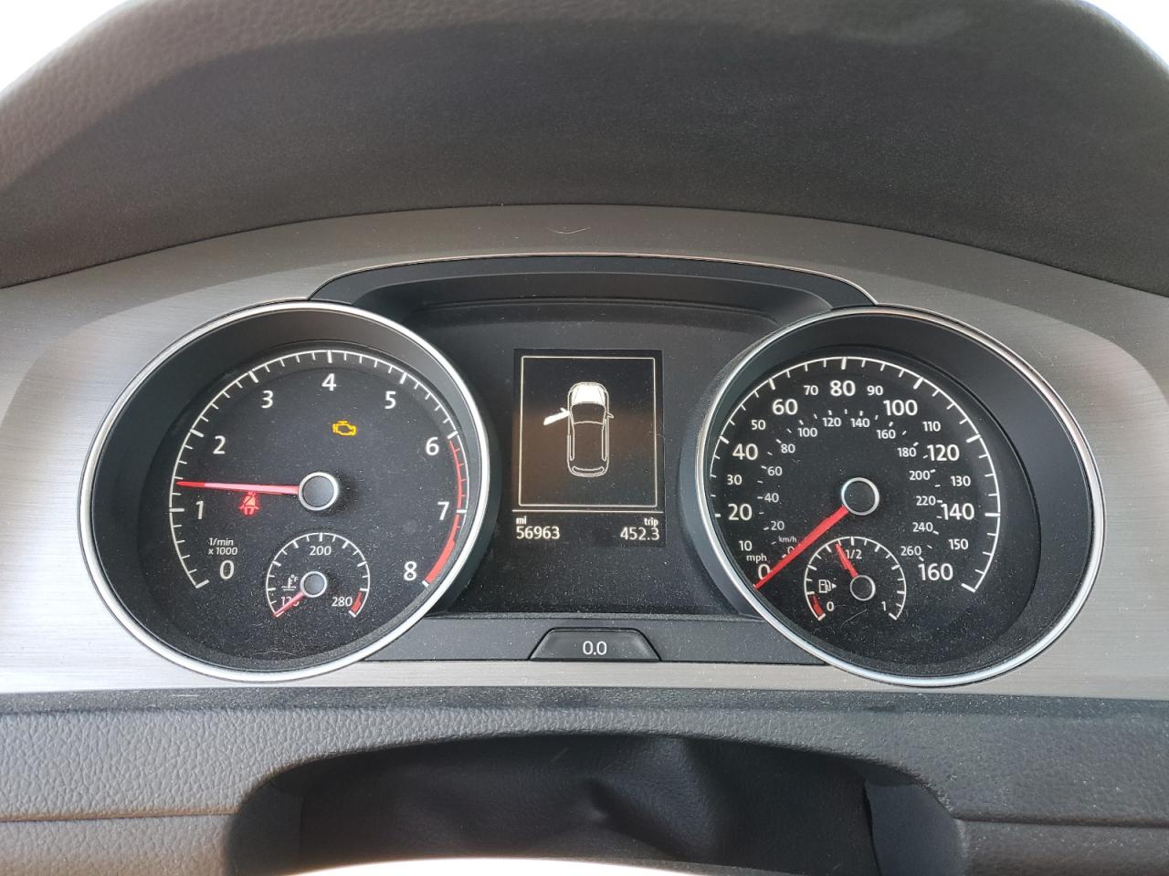 2015 Volkswagen Golf VIN 3VW217AU7FM011581 Copart auction photo, normal wear damage thumbnail 9
