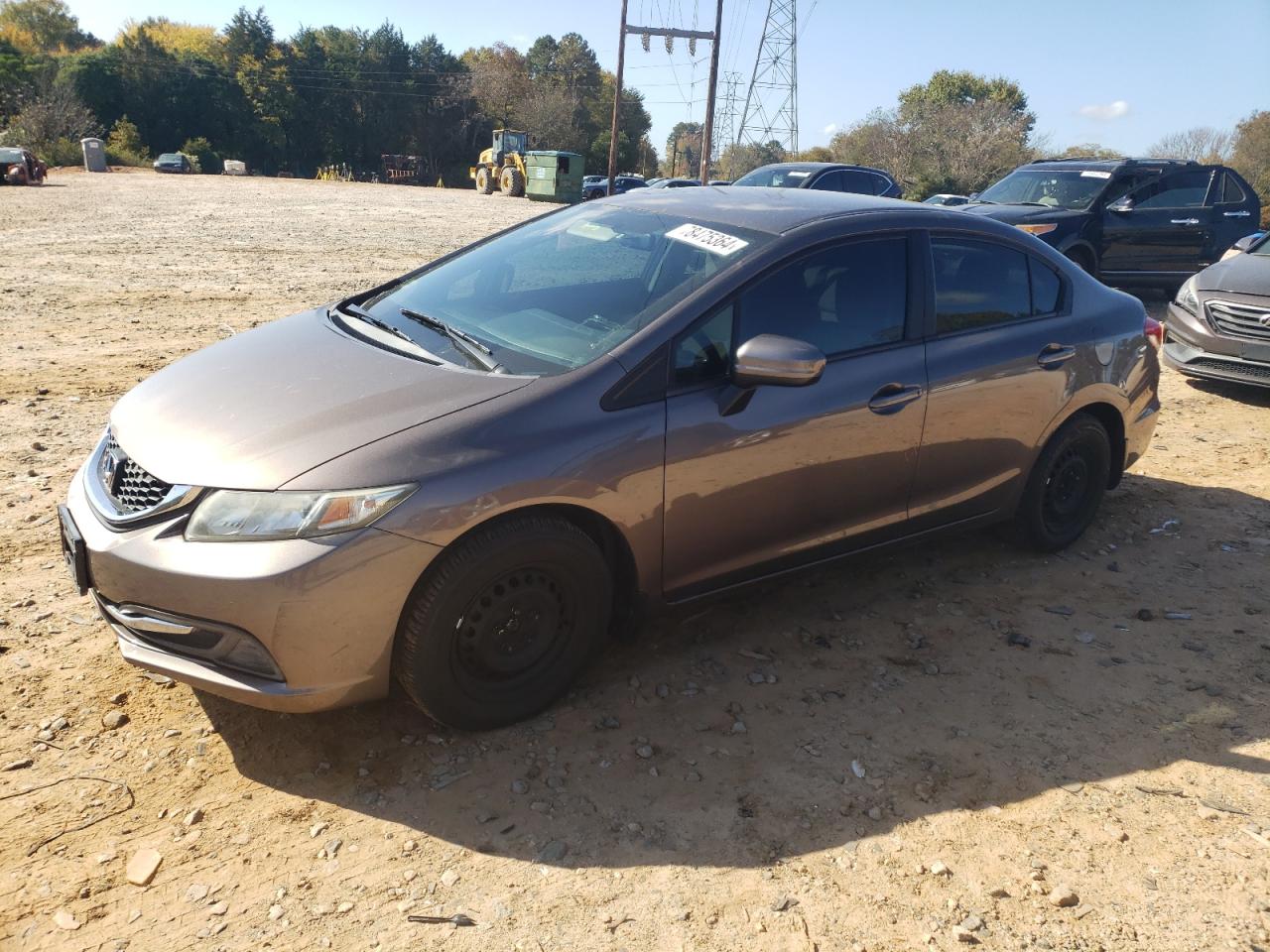2014 Honda Civic VIN 2HGFB2F52EH512771