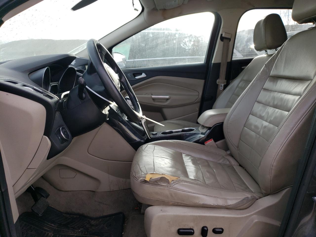 2015 Ford Escape VIN 1FMCU0J91FUA26912 Copart auction photo, rear end / side damage thumbnail 7